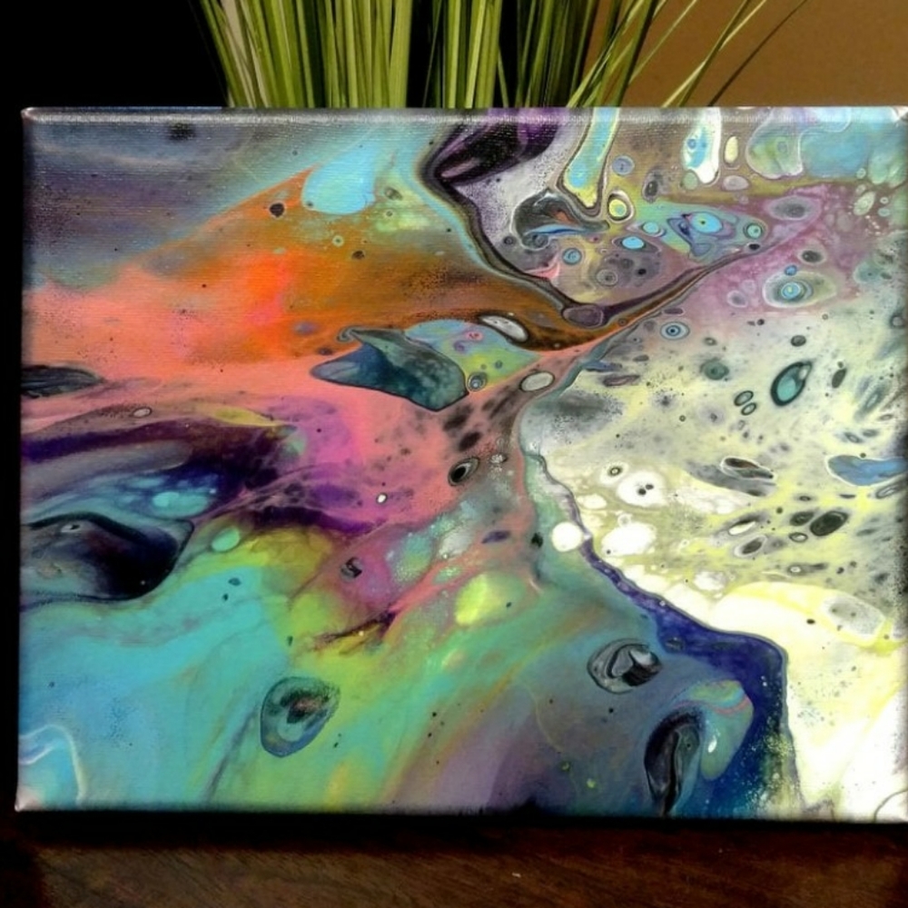 Acrylic Paint Pour